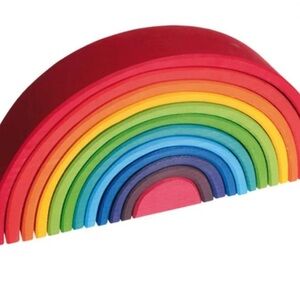 Grim’s Spiel & Holz Wooden Rainbow Tunnel